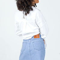 Giannia Denim Mini Skirt