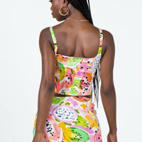 Pinacolada Mini Skirt Multi