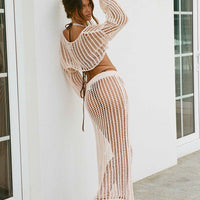 Florence Maxi Skirt Cream