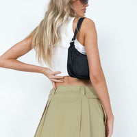 Elle Mini Skirt Beige