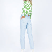 Palermo Straight Leg Light Wash Denim Jeans