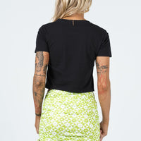 Cinzia Mini Skirt Green