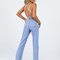 Munich Straight Leg Denim Jeans