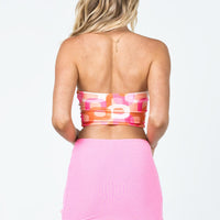 Jorde Knit Mini Skirt Pink