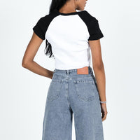 Lexfield Denim Shorts Light Wash