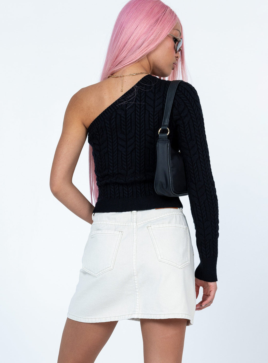 Edyn Mini Skirt White