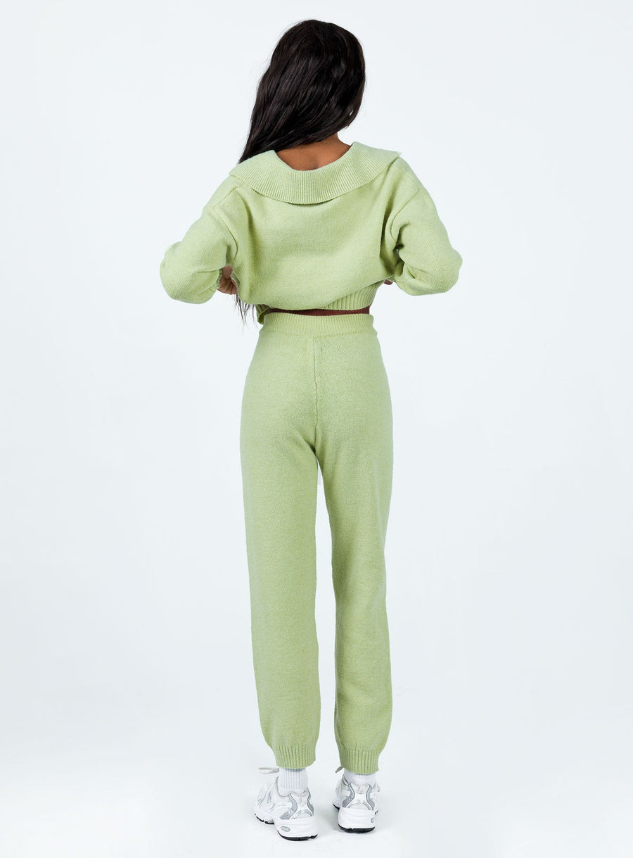 Waite Knit Pants Sage