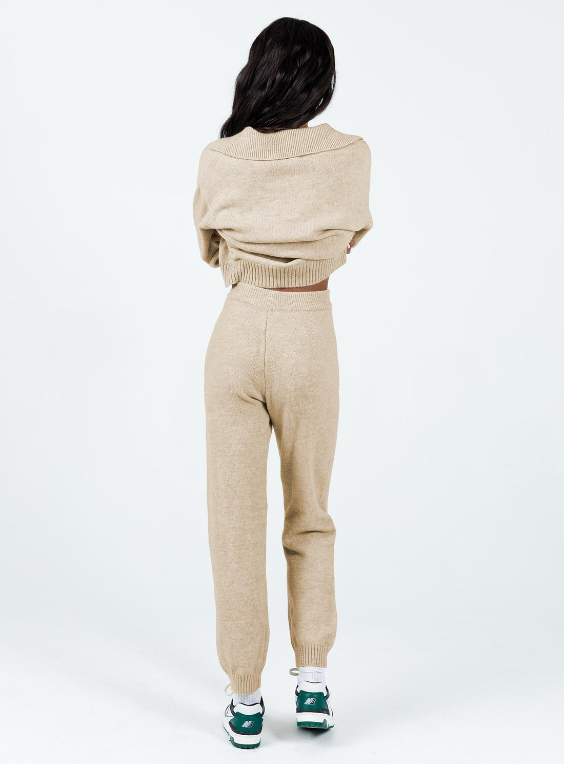 Waite Knit Pants Beige