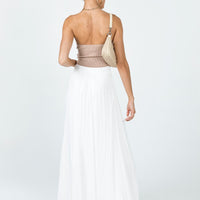 Kordin Maxi Skirt White