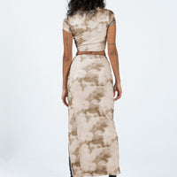 Rosie Mesh Set Beige Multi