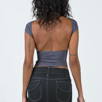 Motel Dipta Skirt Black / White