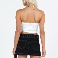 Mendes Mini Skirt Black