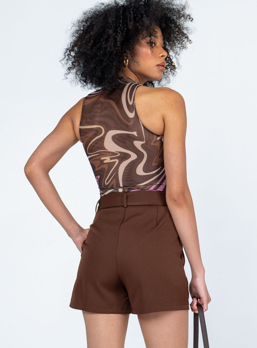 Barker Shorts Brown