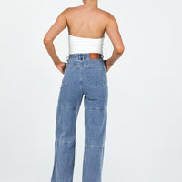 Calcetto Wide leg Denim Jean