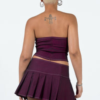 Motel Zabini Skirt Burgundy