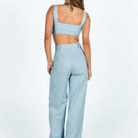 Huxley Linen Set Blue