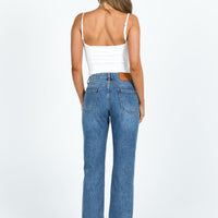 Marsher Slouch Jeans Mid Wash Denim