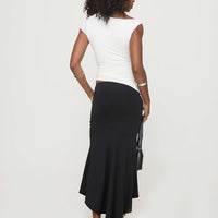 Dreamberry Maxi Skirt Black