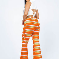 Jackson Knit Pants Orange
