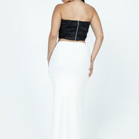 Maynard Maxi Skirt White