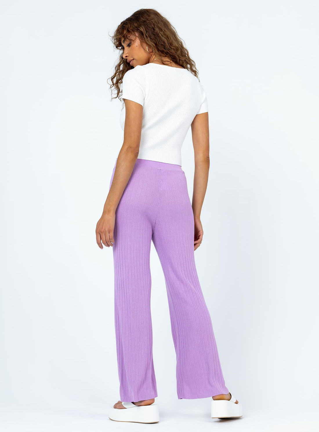 Majid Pants Purple