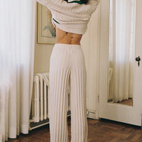 Montenegro Knit Pants Beige