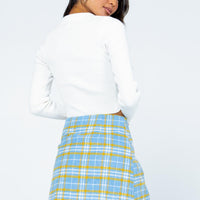 Gracia Mini Skirt Blue