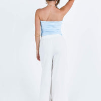 Brunie Pants White Petite