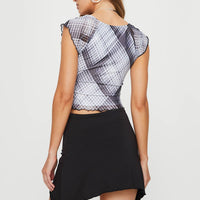 Fring Mini Skirt Black