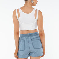 Milady Shorts Light Blue