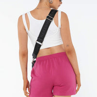 Cenzo Track Shorts Pink