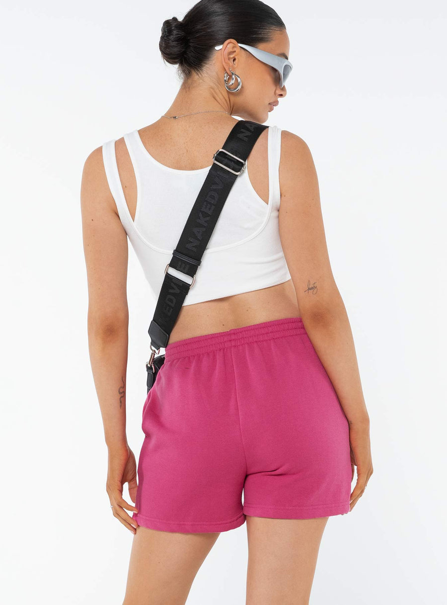 Cenzo Track Shorts Pink