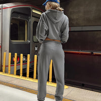 Renna Track Pants Charcoal