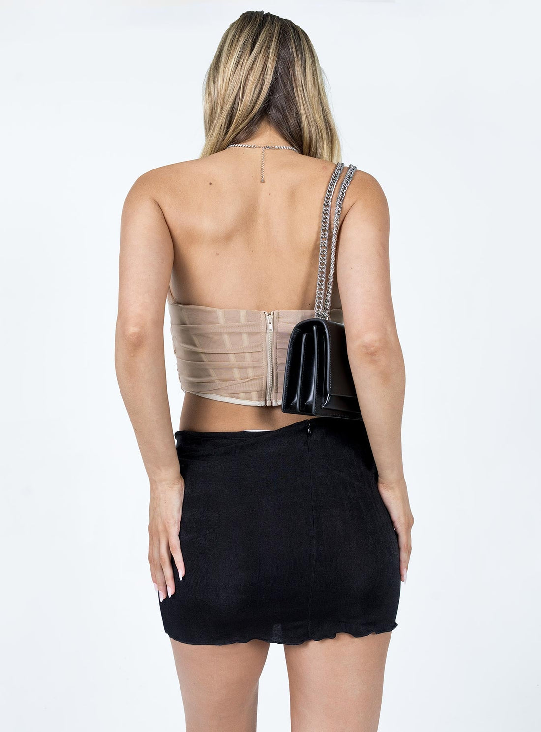 Motel Manchi Skirt Black