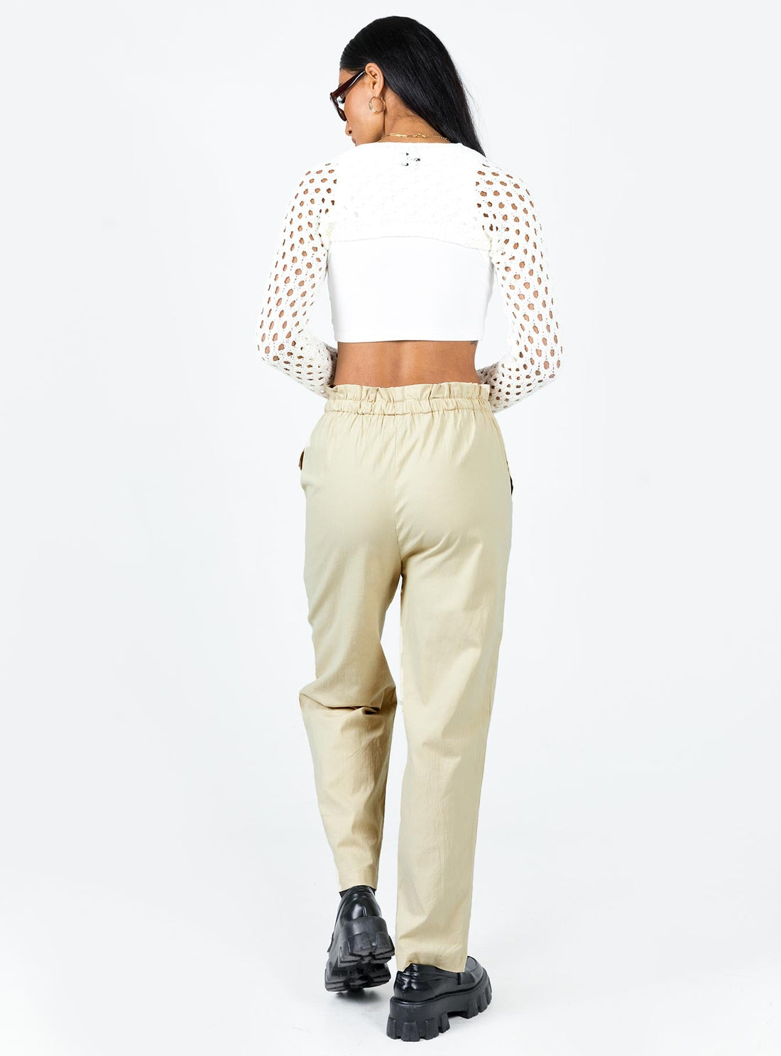 Preston Cargo Pant Beige