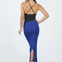 Salte Maxi Skirt Blue
