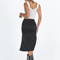 Jansson Midi Skirt Black