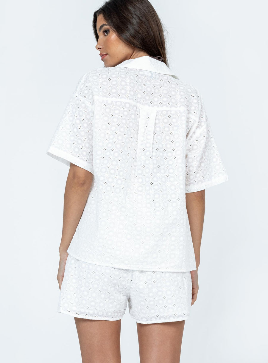 Anglais Away Short Ivory