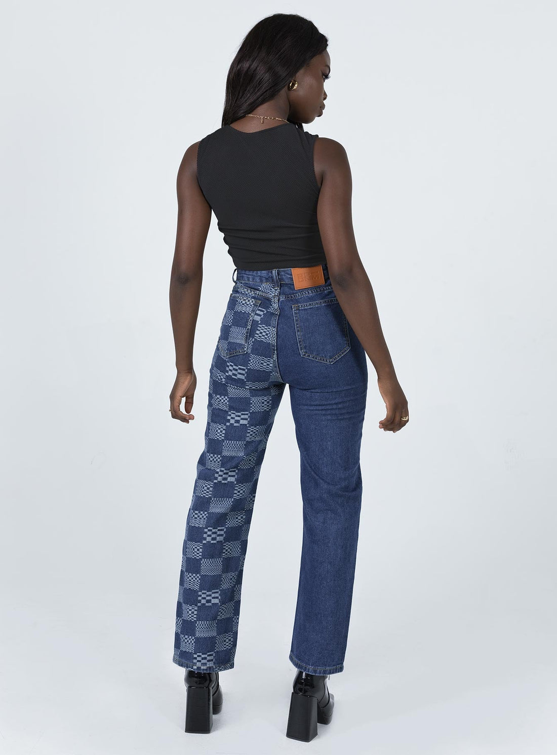 Cher Straight Leg Denim Jeans