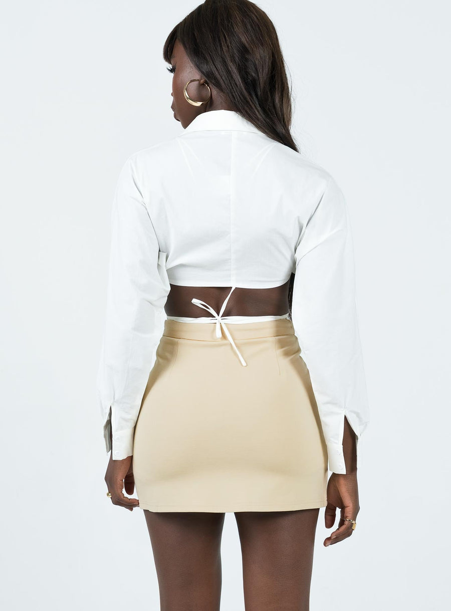 Ravyn Skort Beige