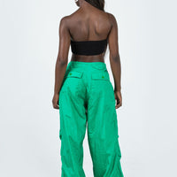 Motel Chute Trousers Green