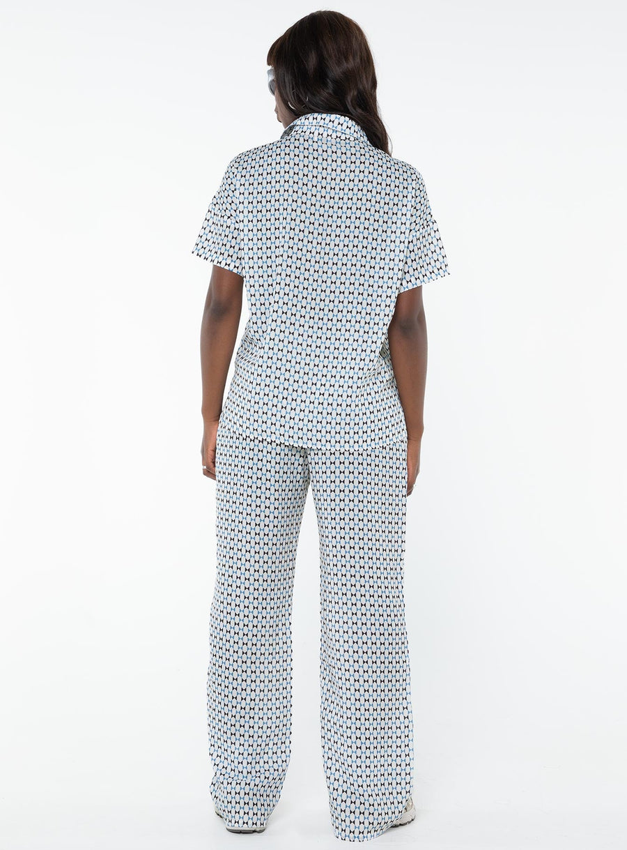 Fulmer Set White / Blue