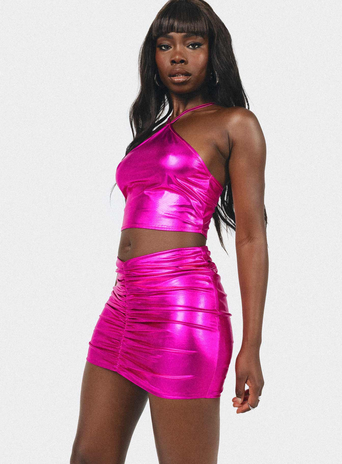 Okinya Mini Skirt Pink