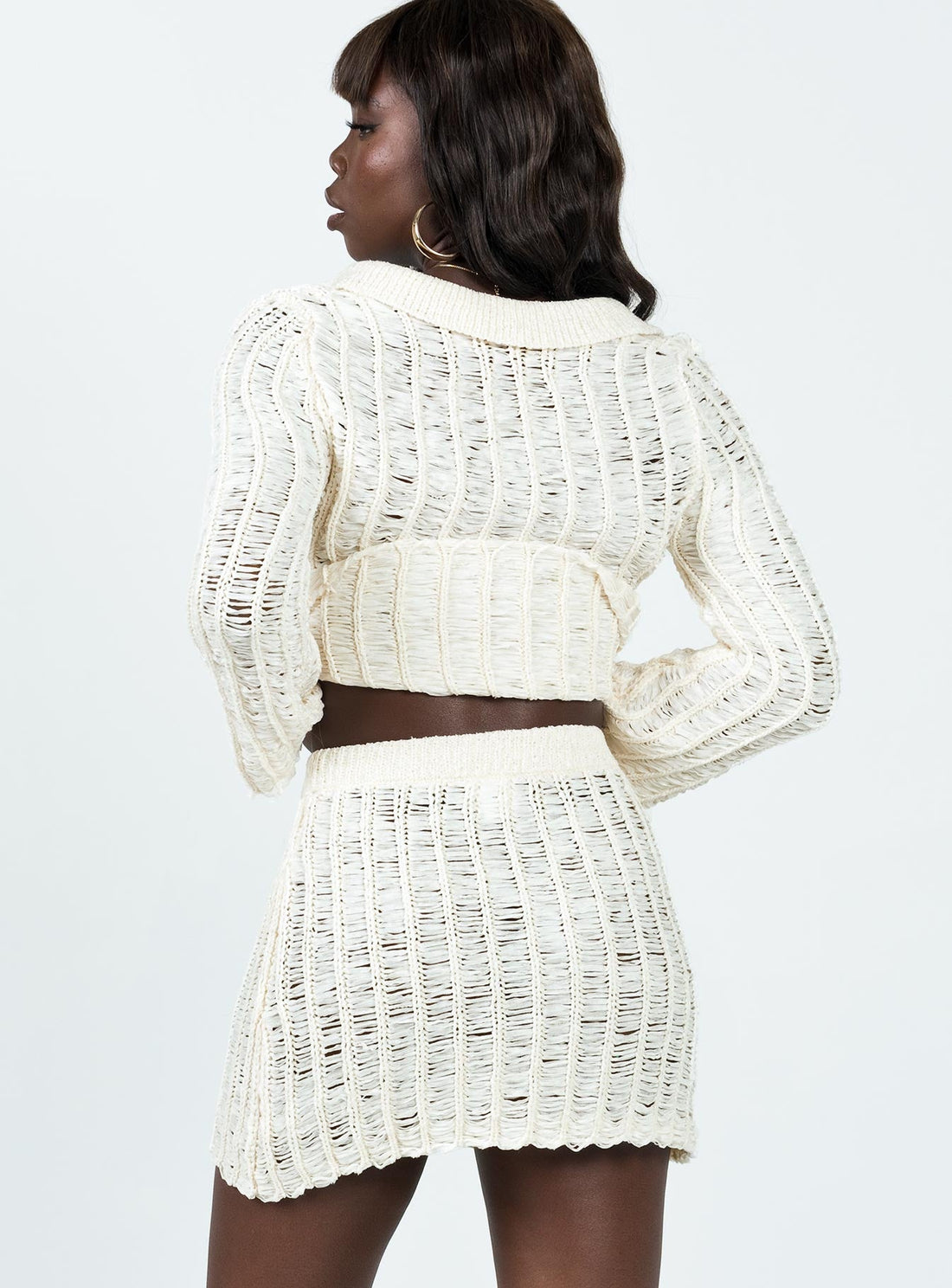 Perfect Places Knit Set Beige