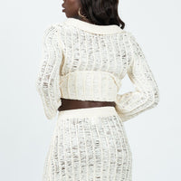 Perfect Places Knit Set Beige