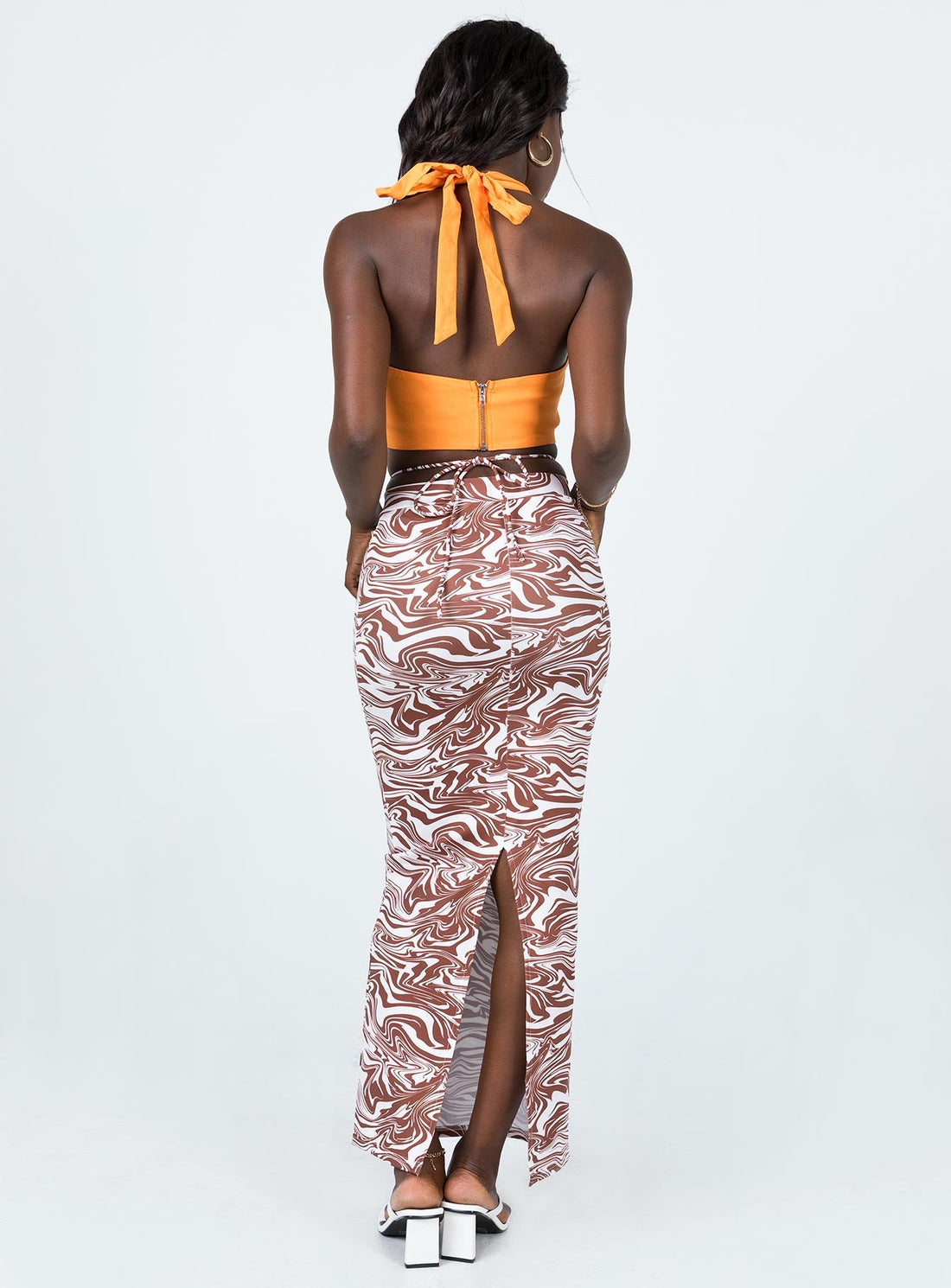 Hunter Maxi Skirt Zebra