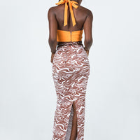 Hunter Maxi Skirt Zebra