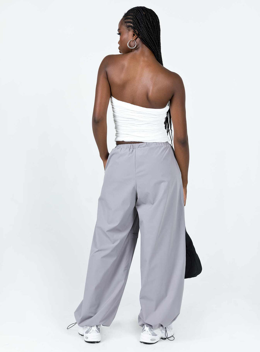 Jason Parachute Pants Grey