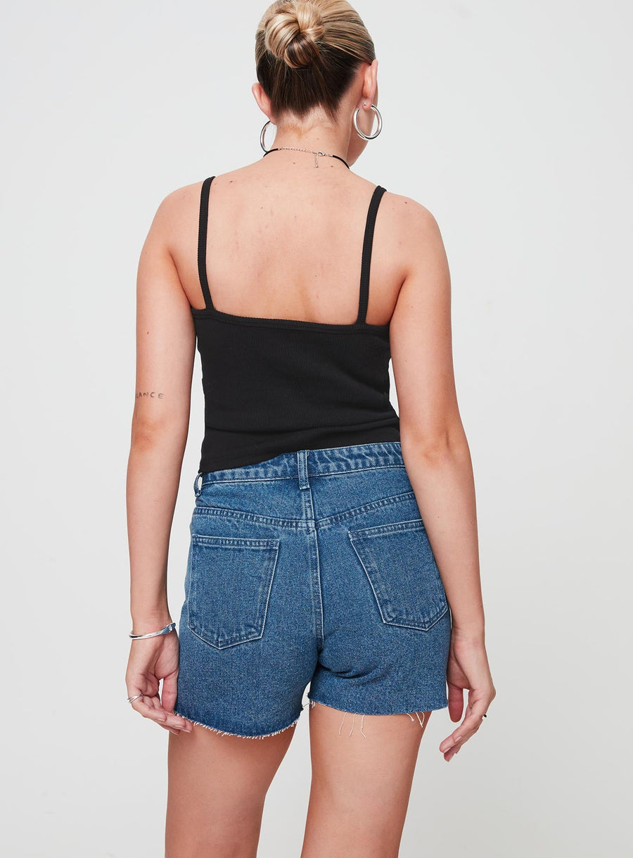 Leandro Shorts Dark Wash Denim