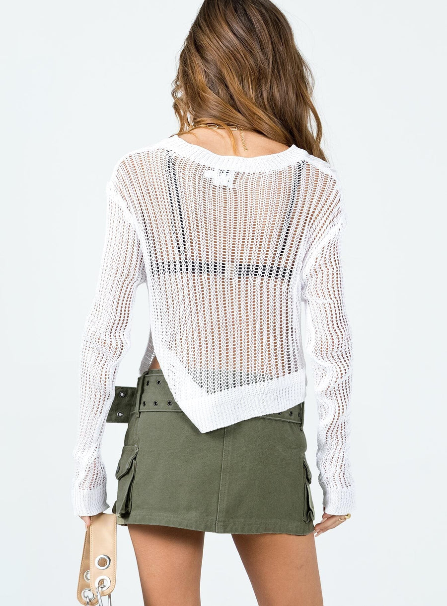 Iconic Cargo Mini Skirt Khaki